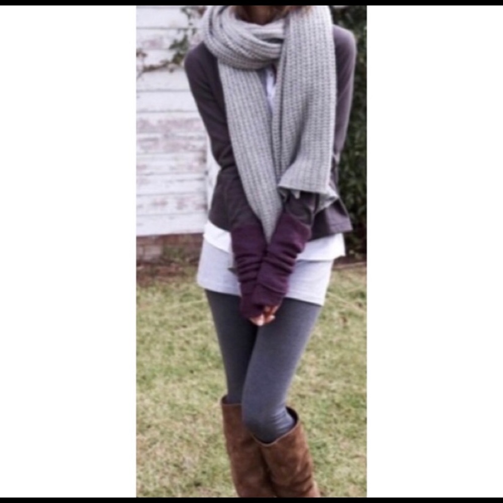 Gray Leggings